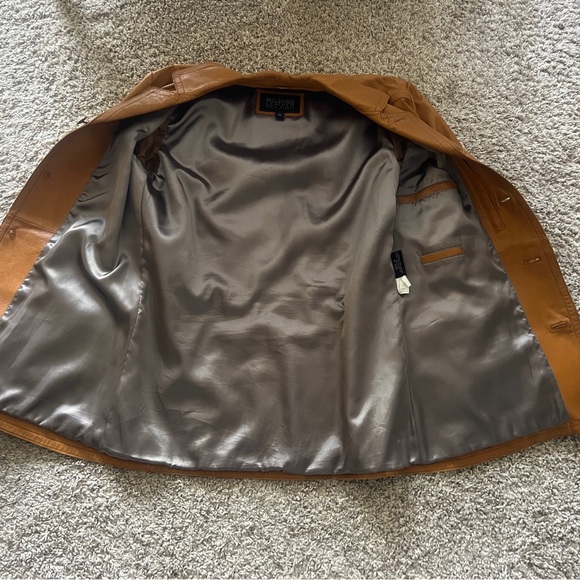 WILSONS LEATHER TAN JACKET MENSWEAR - Picture 4 of 13
